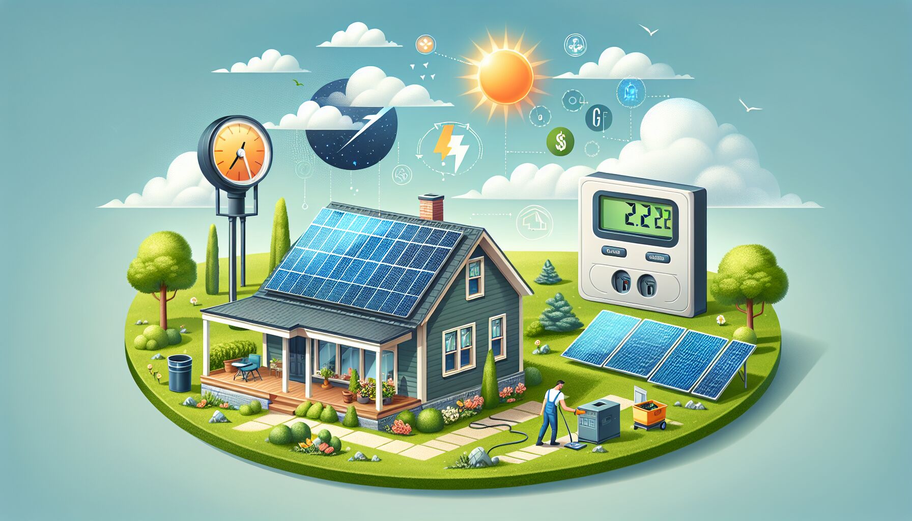 太陽光発電の経済的メリット